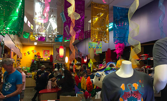 The colorful Fiesta Store is housed inside the building the Fiesta Commission has sold to a local developer. - CURRENT FILE PHOTO