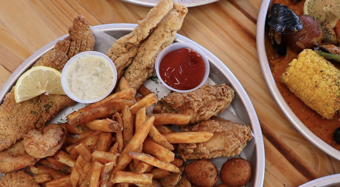 McAllen-based Mr. Crabby’s serves up a variety of seafood dishes, including Cajun specialties. - INSTAGRAM / REDHOOKSEAFOOD
