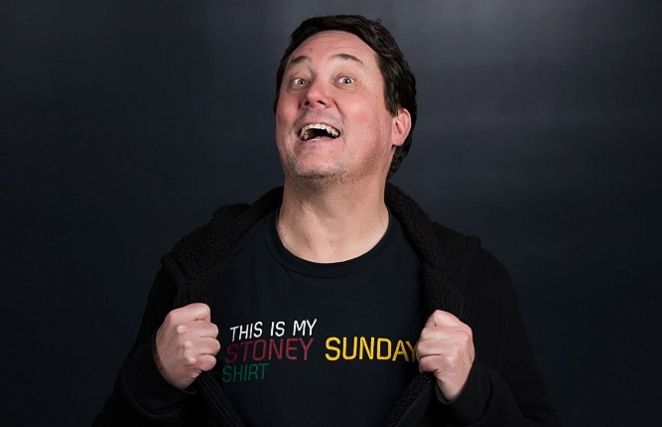 Both Benson's podcast recording and stand-up show start at 4:20 p.m. Nice. - COURTESY OF LOL COMEDY CLUB