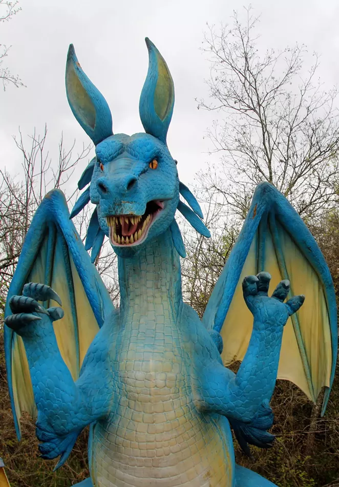 The new Dragon Chronicles days celebrate books, movies and other stories that feature dragons. - COURTESY OF SAN ANTONIO ZOO