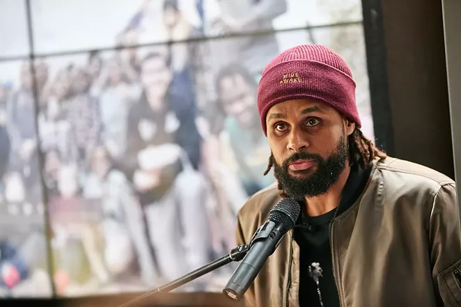 The Spurs' Patty Mills has signed a $12 million deal to play with the Brooklyn Nets. - TWITTER / PATTY_MILLS