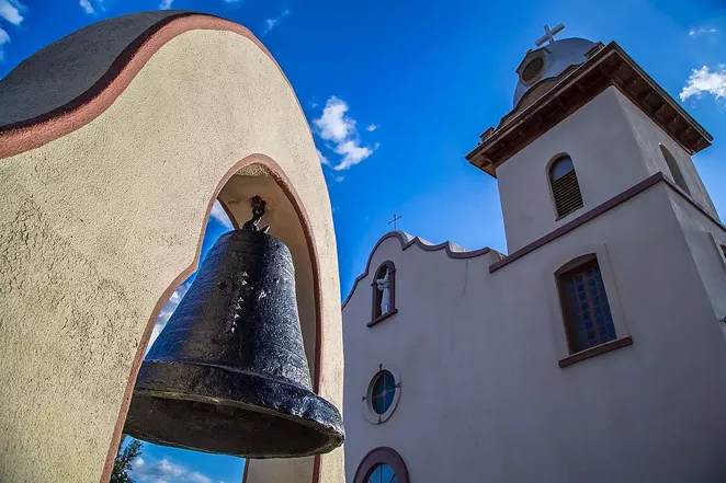 The Ysleta Mission, located in the Ysleta del Sur Pueblo in El Paso is recognized as the oldest continuously operated parish in Texas and is listed as a historical place by the Texas Historical Commission. - WIKIMEDIA COMMONS / WMCHEEZ