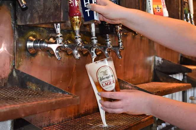Yuengling's lager is now available on draft at a number of San Antonio drinkeries. - PHOTO COURTESY GLAZER'S BEER AND BEVERAGE OF TEXAS
