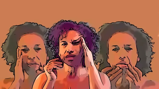 Barbara Felix, Liminality of Self: Transitioning Reflections of Color and Culture, HD Video. - BARBARA FELIX / COURTESY OF THE ARTIST