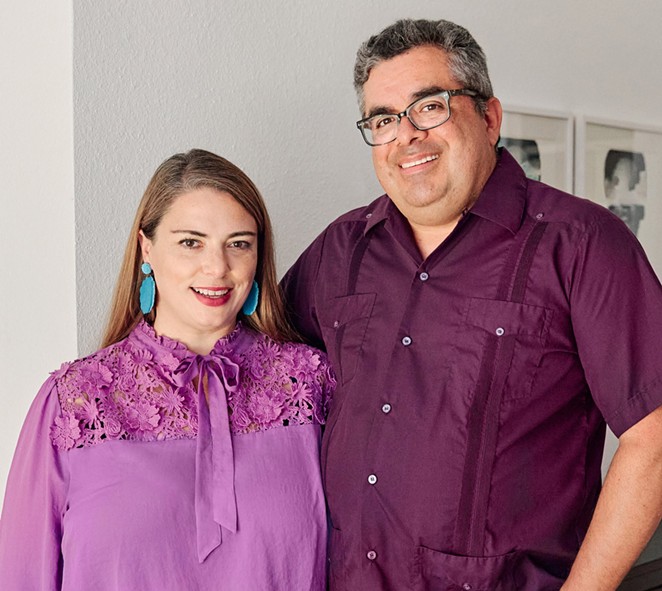 Feliz Modern co-owners Ginger and Mario Diaz recently opened Rancho Diaz at the Pearl. - RANCHO DIAZ