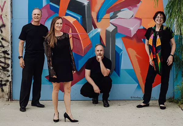 SOLI Chamber Ensemble's next performance includes works by San Antonians Aaron Prado and Robert Xavier Rodriguez. - JOSH HUSKIN