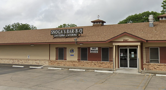 Snoga BBQ will close its doors this weekend after 44 years in business. - SCREEN CAPTURE / GOOGLE MAPS