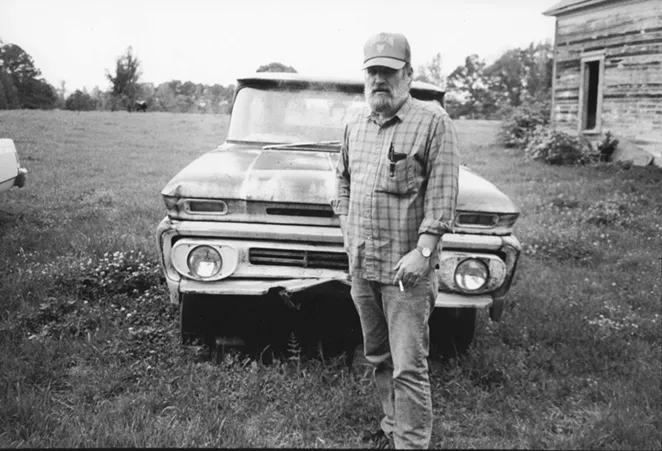 While working for the Missouri Pacific Railroad, brakeman Russell Butler tagged thousands of rail cars with his “Colossus of Roads” moniker. - BILL DANIEL