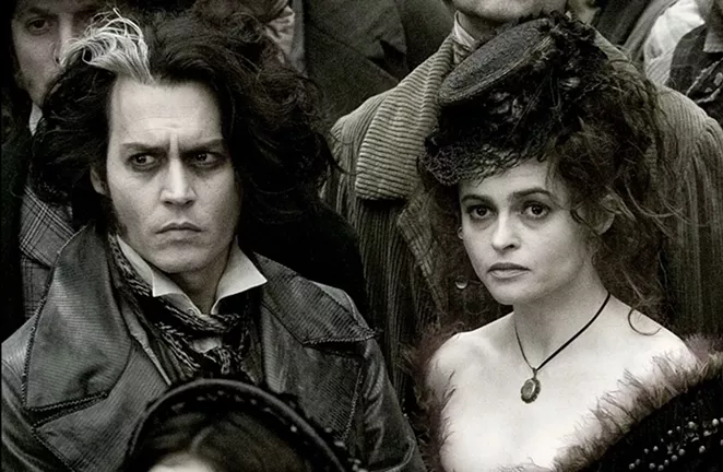 Don't worry — the Botanical Garden's screening of Sweeney Todd doesn't come with a haircut. - WARNER HOME VIDEO