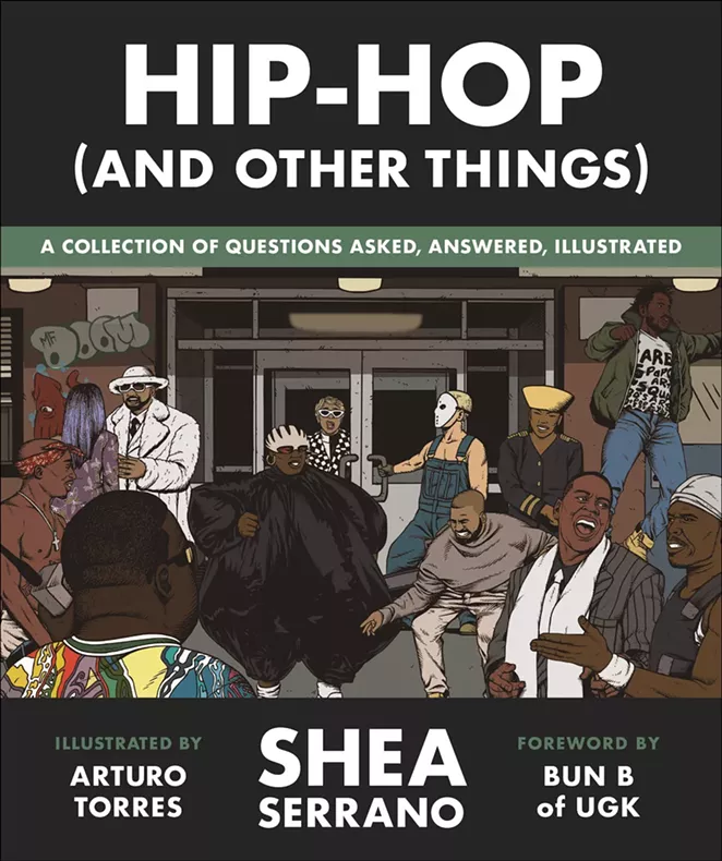 Serrano’s latest book completes a trilogy that also included books on basketball and movies. - TWELVE BOOKS