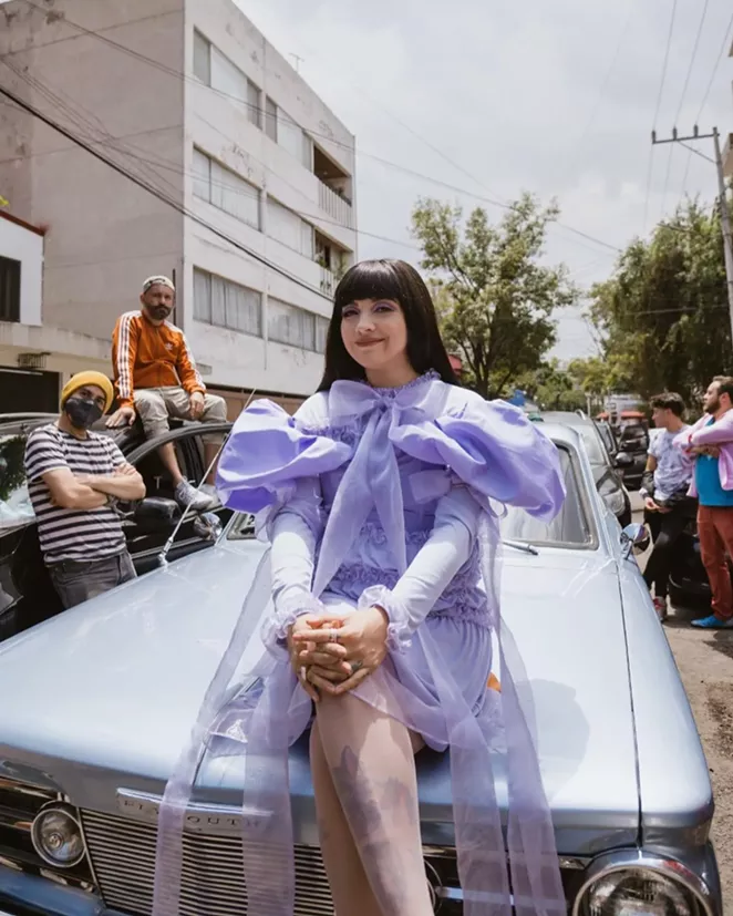 Mon Laferte appears at the Aztec Theatre Saturday. - FACEBOOK / MON LAFERTE