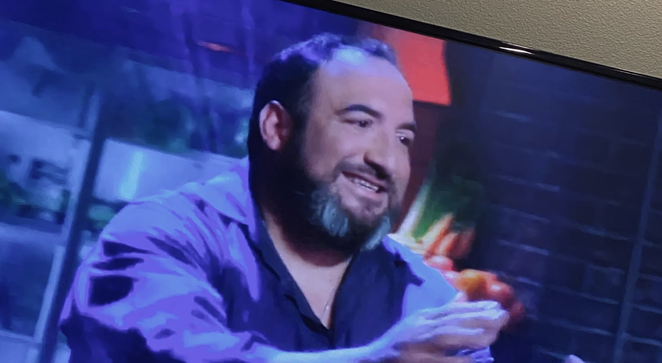 McAllen chef Larry Delgado Tuesday won Food Network’s Beat Bobby Flay. - SCREEN CAPTURE / FOOD NETWORK