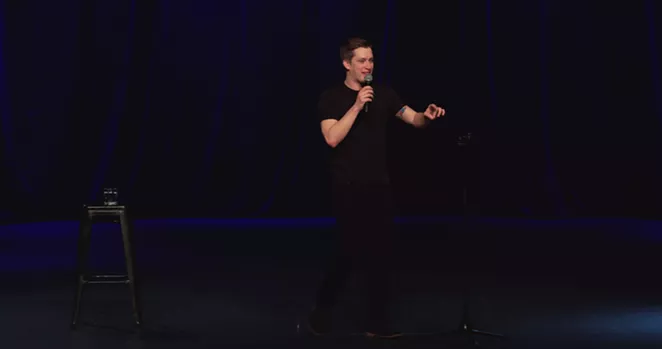 Daniel Sloss will perform his new special Hubris at the Aztec Theatre Wednesday. - NETFLIX
