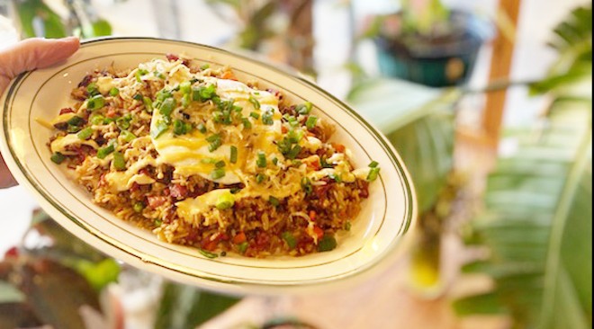 The Hayden's Jewish-Chinese menu includes five dishes, including pastrami fried rice. - IMAGE COURTESY THE HAYDEN