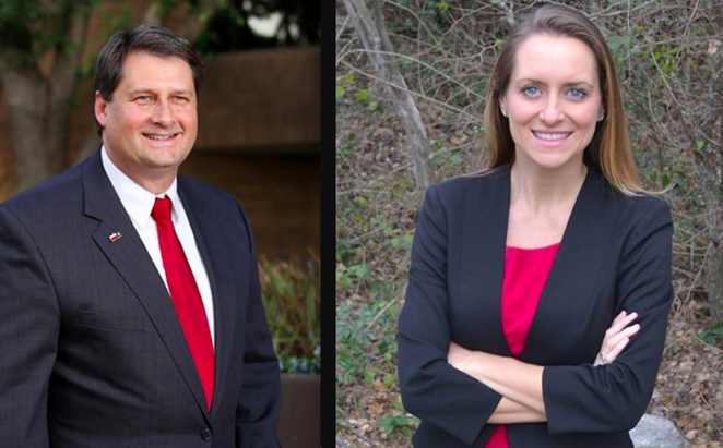 District 9 candidates Van Holen and Wallace - PATRICKVANDOHLEN.COM, FACEBOOK.COM