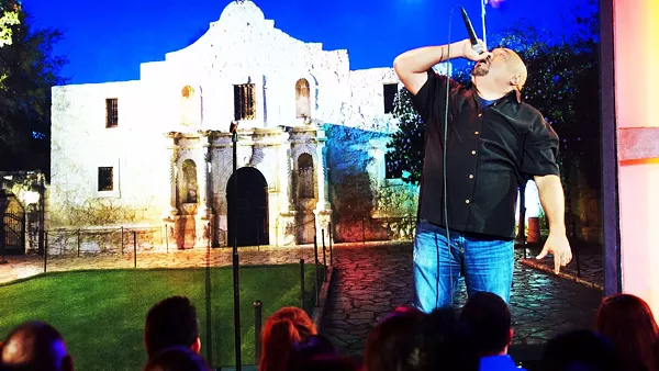 Comedian Rick Gutierrez stars in his own stand-up comedy special Gabriel Iglesias Presents: Rick Gutierrez, I’m Not Mad, I’m Just a Parent, which is currently on Netflix. - NETFLIX