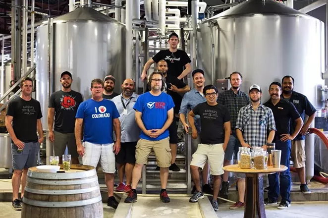 Brewers from Busted Sandal, Freetail and Colorado's Left Hand Brewing Co. are teaming up for a good cause. - MATT BUIKEMA