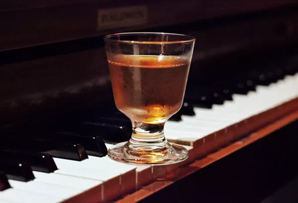 Manhattan cocktail. - INSTAGRAM/@DRINKING.IN.SA