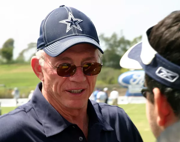 Jerry Jones - SHUTTERSTOCK