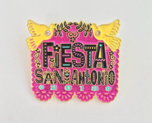 Fiesta San Antonio 2018 Poster Revealed The Daily Official 2018 Poster Pin Photo Via Fiesta San Antonio Commission