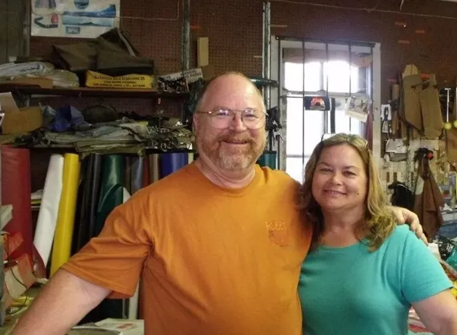 Bryan and Karla Holcombe were both killed on November 5 - TWITTER VIA @MOMSDEMAND