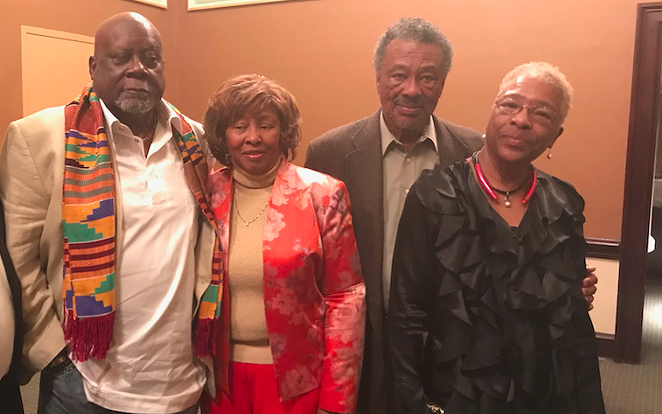 L-R: Fred Anderson, Kredelle Petway, MacArther Cotton, Barbara Bowie - LISA JACKSON