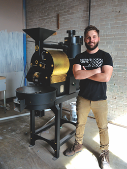 Eddie Laughlin of Shotgun House Roasters - JESSICA ELIZARRARAS