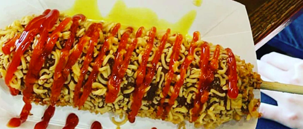 San Antonio&rsquo;s Mochinut now serving Korean corn dogs with crispy ramen, Hot Cheeto breading