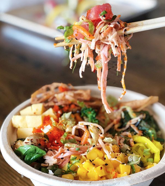 Hula Poke - PHOTO VIA INSTAGRAM / STINE.EATS