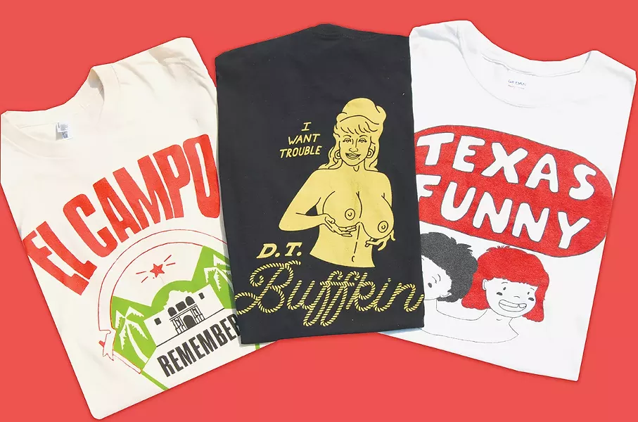 SA bands barely scraping a living turn to making and selling T-shirts for some gas money. - MATT STIEB