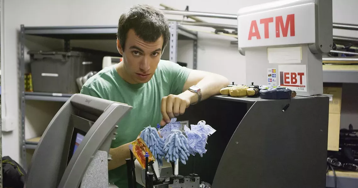 Comedian Nathan Fielder hasn’t faced the Borat conundrum — yet. - COURTESY