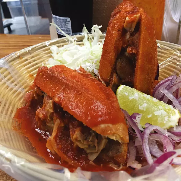 The tortas at Ro-Ho Pork & Bread are for those who aren't afraid to get messy. - COURTESY