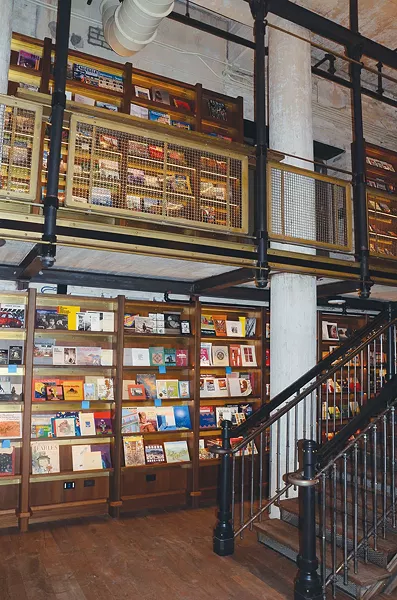 Yes, Hotel Emma has a library. - BRYAN RINDFUSS