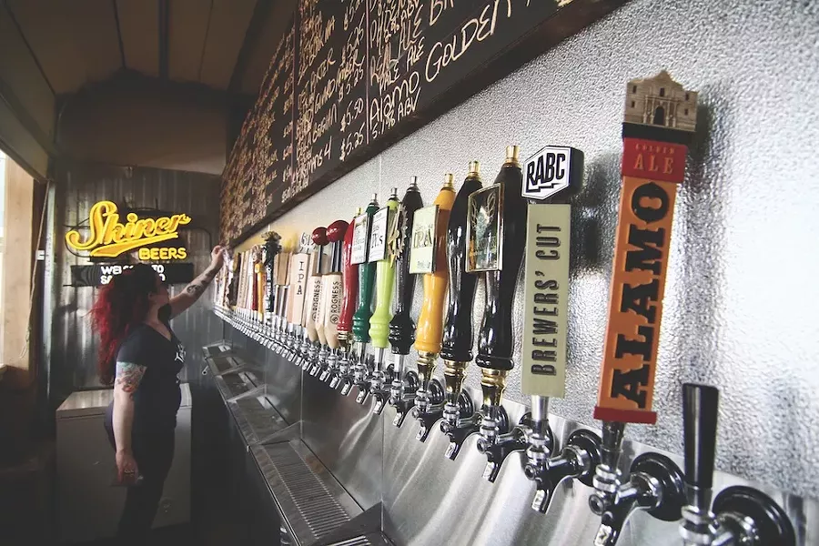 Reward yourself with a mid-day craft brew at The Cove’s open-air bar.