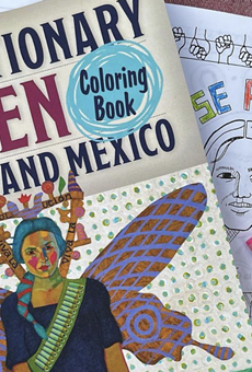Trinity University Press on Tuesday released a coloring book full of portraits of Revolutionary Women of Texas and Mexico.