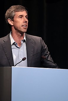 Beto O'Rourke speaks during a 2019 campaign event.