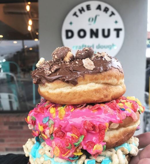 The Art of Donut - PHOTO VIA INSTAGRAM / HUNGRYTRAVELINGMAMA