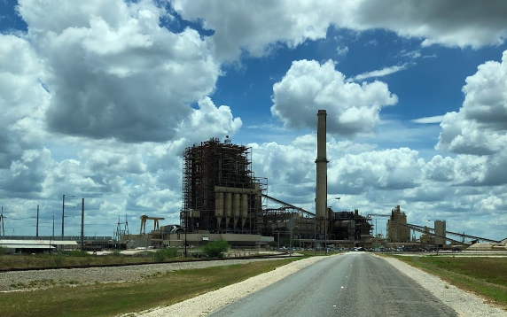 The San Miguel Power Plant, located an hour South of San Antonio was named one of the most-contaminated coal-ash waste sites in the country in a new report. - GOOGLE MAPS