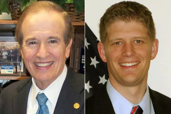 Rep. William Zedler (R-Arlington) introduced HB 1025. Rep. Matt Krause (R-Fort Worth) introduced HB 3172. - PHOTOS VIA FACEBOOK