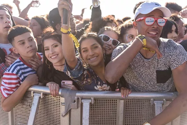 Festival attendees enjoy a past Mala Luna. - JAIME MONZON