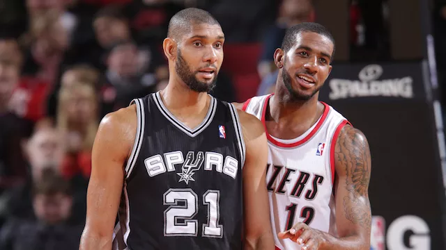 Tim Duncan is returning for his 19th season, could LaMarcus Aldridge be join him in San Antonio? - RANTSPORTS.COM