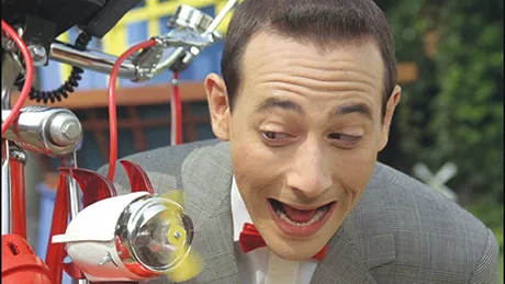 Pee-wee and his beloved bike. - COURTESY