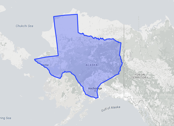 7 Maps To Remind You That Texas Is Enormous The Daily