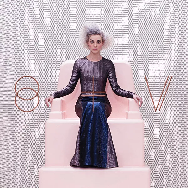 St. Vincent on the cover of her 2015 self-titled album - COURTESY