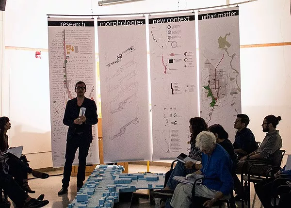 UTSA's Antonio Petrov is leading a "think/do-tank" that is researching Alamo Heights urbanization and transforming the Broadway corridor. - COURTESY