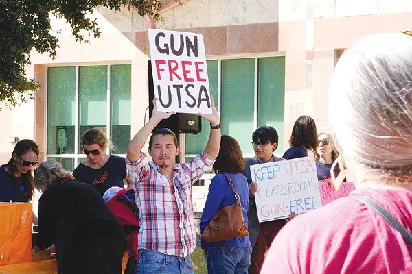 As of August 1, UTSA will not be gun free. - GABBY MATA