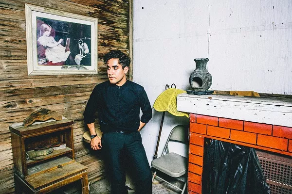 Alan Palomo (Neon Indian) plotting to maximize the chill. - COURTESY