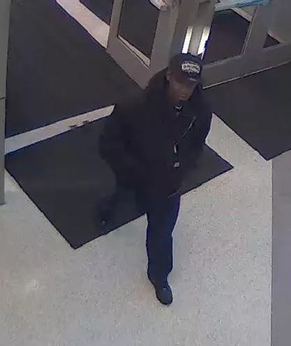 Surveillance video showed a man police have identified as McKane walking into police headquarters hours before the fatal shooting - SAPD