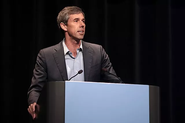 Beto O'Rourke speaks during a 2019 campaign event. - WIKIMEDIA COMMONS / GAGE SKIDMORE