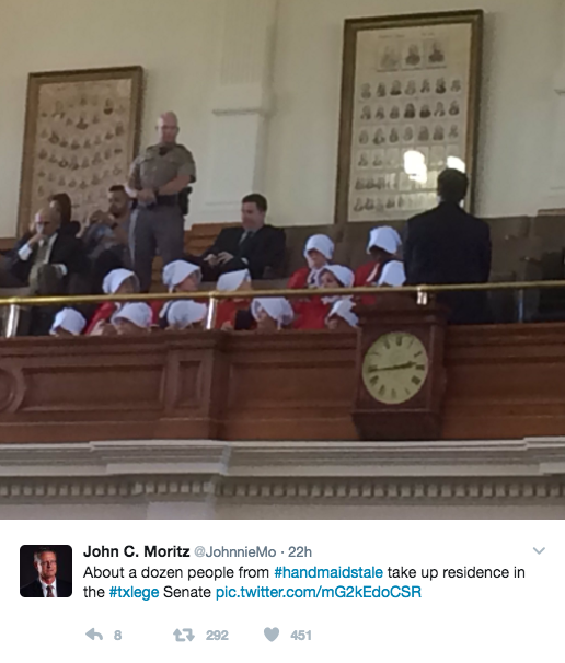 VIA TWITTER, JOHN C. MORTIZ